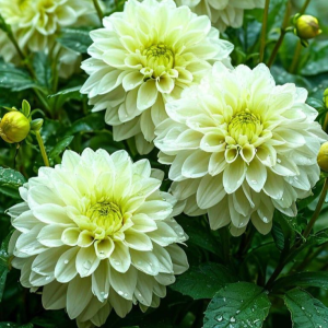 георгин Бронз Эйдж купить по цене от 299р. в интернет-магазине «Посадика» с доставкой почтой в в Родникие и по всей России – [изображение №1].