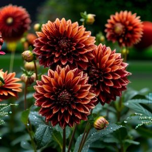 Георгин Маскарад купить по цене от 699р. в интернет-магазине «Посадика» с доставкой почтой в в Родникие и по всей России – [изображение №1].