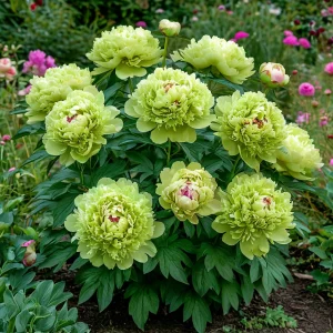 Пион Зеленые Бобы купить по цене от 610р. в интернет-магазине «Посадика» с доставкой почтой в в Родникие и по всей России – [изображение №1].