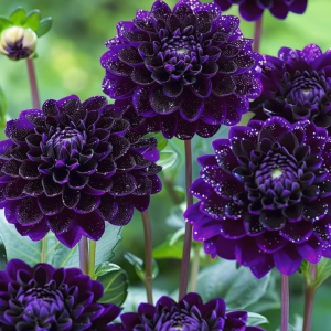 Георгин Анно Домини купить по цене от 255р. в интернет-магазине «Посадика» с доставкой почтой в в Родникие и по всей России – [изображение №1].